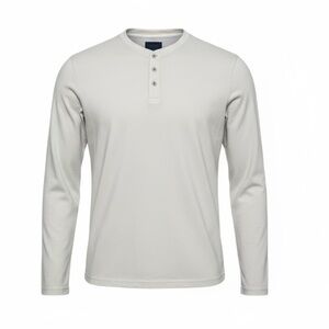 🔆 Nomad‎ by Craft & Flow Cream Long Sleeve Henley (XL)